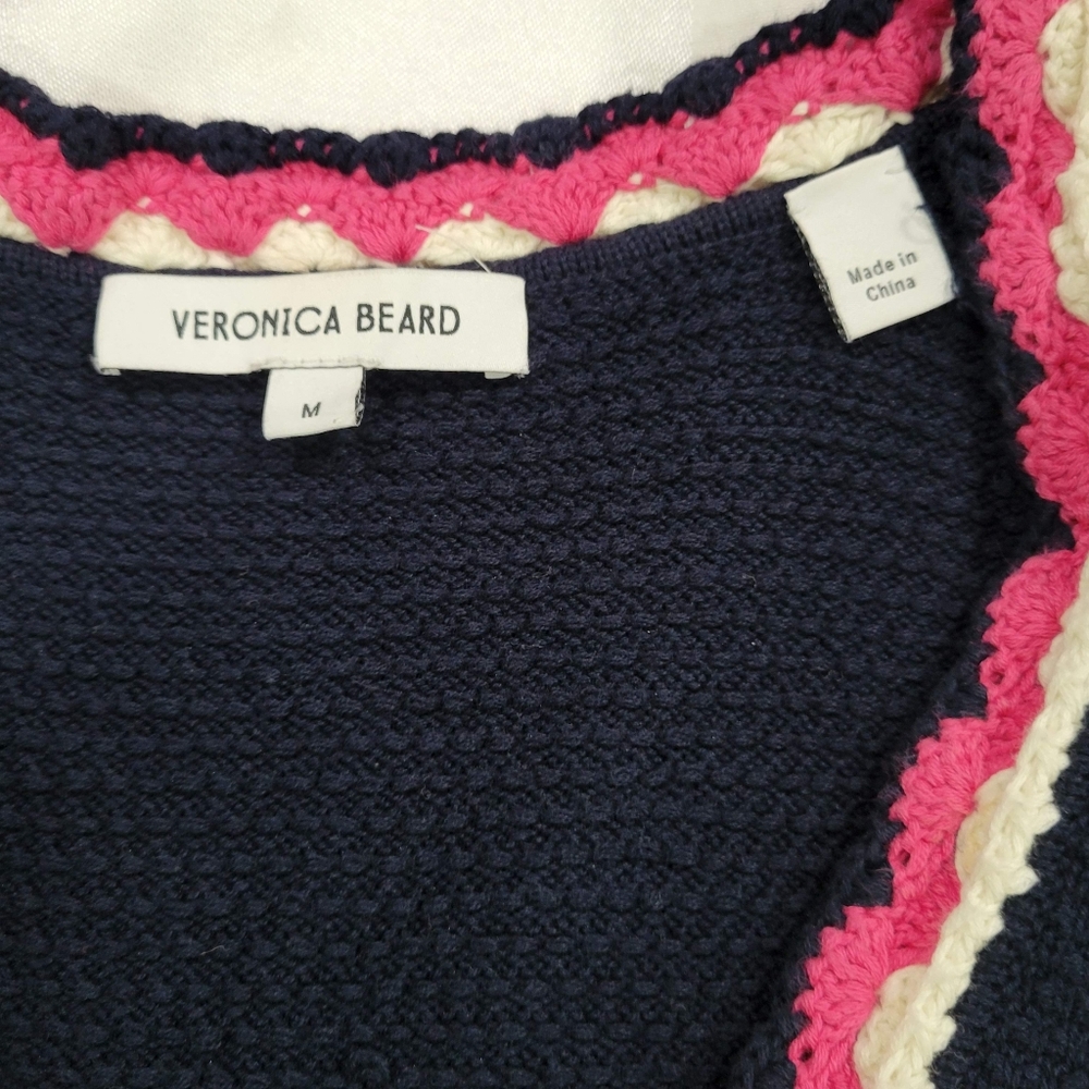 Veronica beard Ashlan Knit Scoop-Neck Midi Dress Sz M - Picture 10 of 10